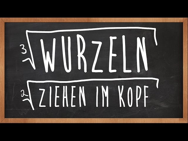 Wurzeln im Kopf rechnen (ohne Komma)