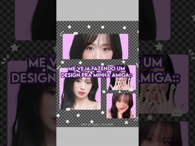 Me veja fazendo um design pra minha amiga!¡ tags:: #design #kpop #baemon #ahyeon #babymonster !¡