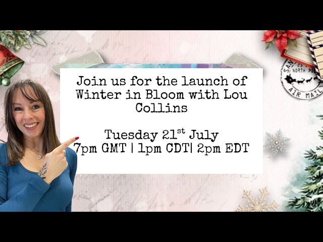 Winter In Bloom Collection Launch with Lou Collins