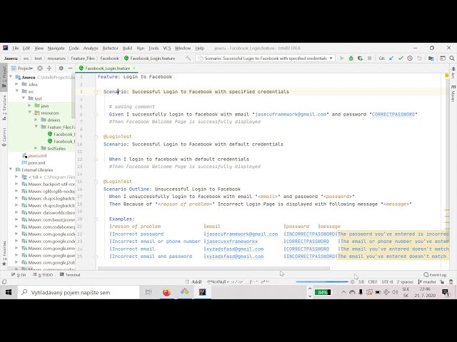 Jasecu - setup automation framework