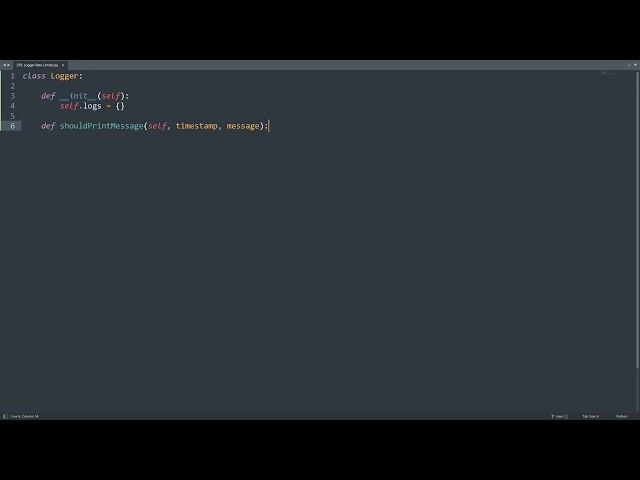 Leetcode 359. Logger Rate Limiter in Python | Python Leetcode | Python Coding Tutorial | Python ASMR