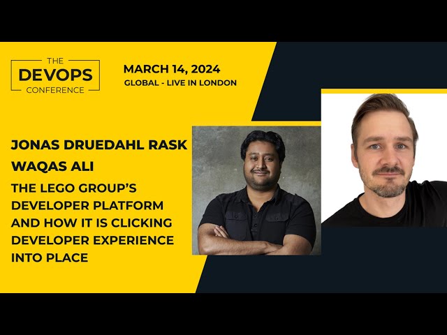 The LEGO Group’s developer platform and how it is clicking Developer Experience into place