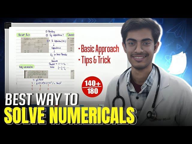 How to solve Numericals for neet 🔥❓