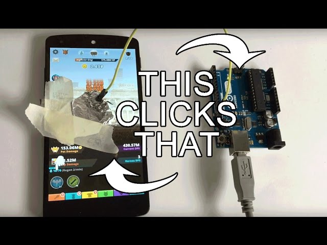 Arduino smart phone clicker - Quick tutorial