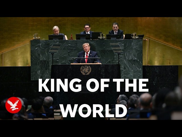 King of the world: Trump pitches himself as global leader in bizarre UN speech