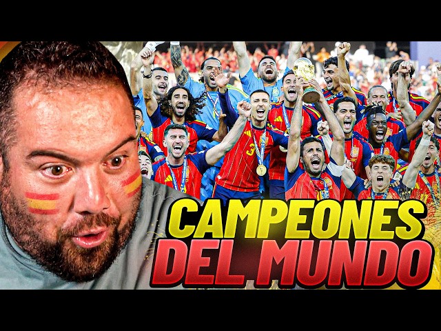 SPAIN WORLD CHAMPIONS AFTER DEFEATING MESSI'S ARGENTINA