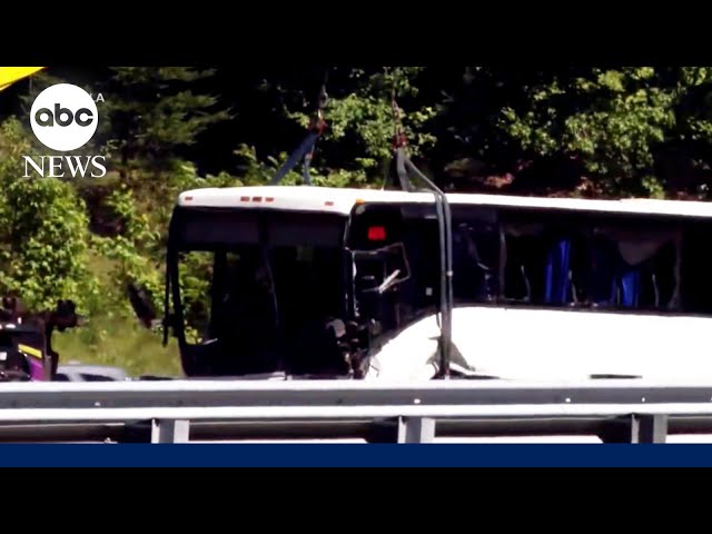 Bus driver in deadly I-95 crash charged