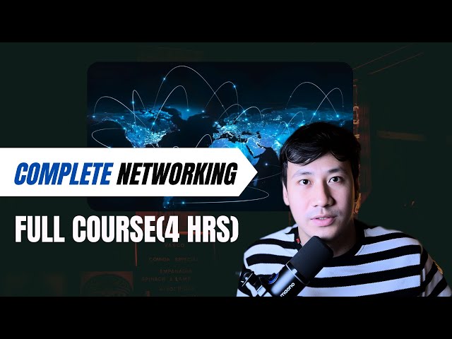 Complete Networking Course – 4 Hours | Beginner to Advanced Networking Tutorial