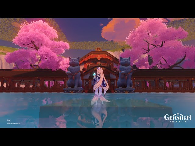 Itsukushima Shrine (with Replica ID) | Sereniteapot Design  Genshin Impact