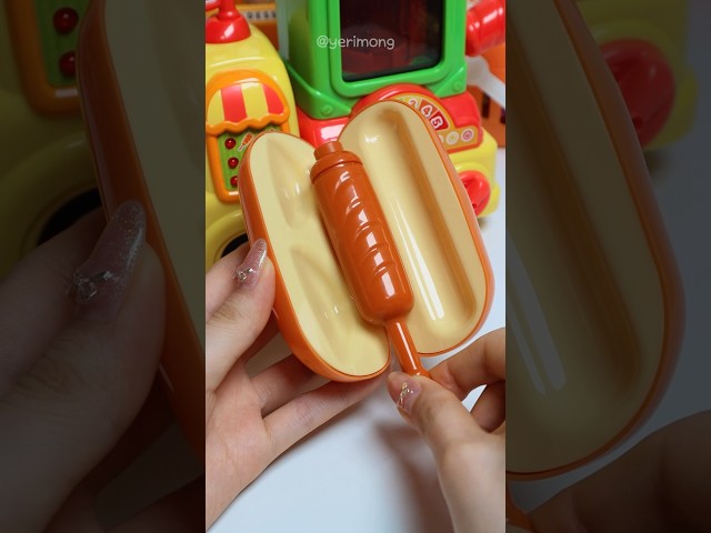 Satisfying Miniature: Hotdog Toy Cooking ASMR