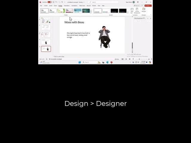 PowerPoint - Rule of Thirds