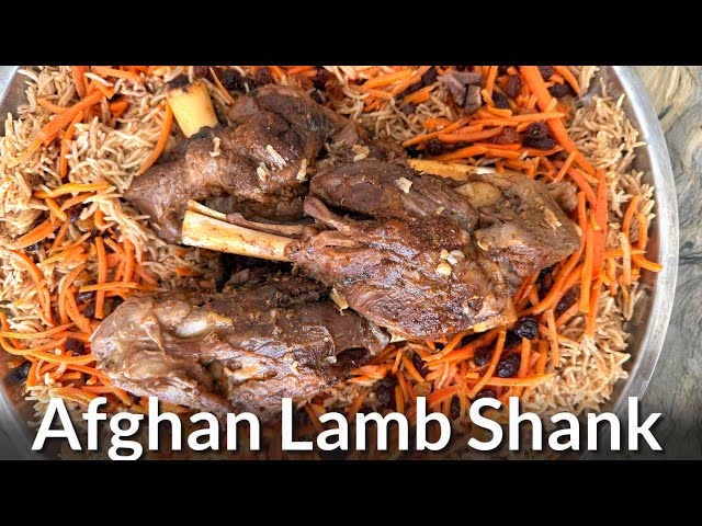 Afghan Lamb Shank