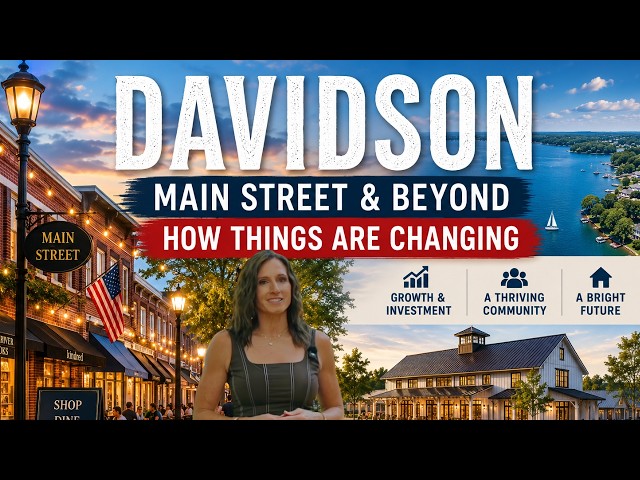 Why So Many People Are Moving to Davidson, NC | Lake Norman's Most Charming Town
