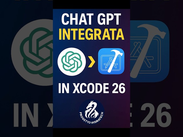 Xcode 26 scrive codice con l’AI 🤖