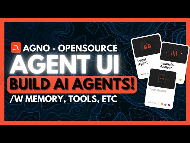 Agno: EASILY Build Agents with Memory, Knowledge, Tools & Reasoning! (Opensource)