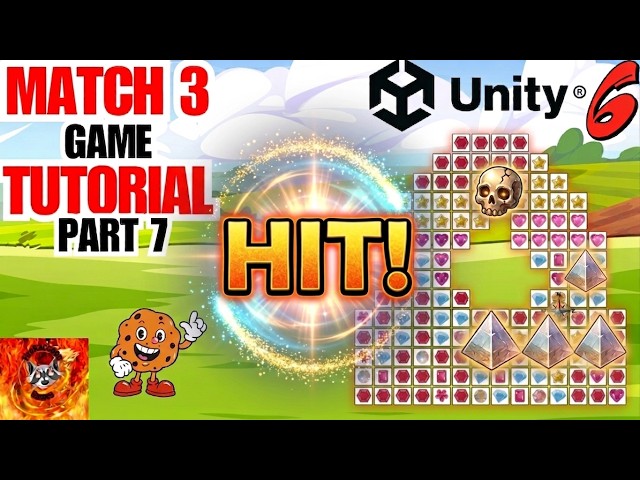 Hit and reshuffle the board! - Making match 3 game in Unity 6 Software Part 7 | Unity Tutorial