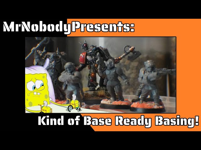 Wargame Basing.. Kind of Base Ready Basing!