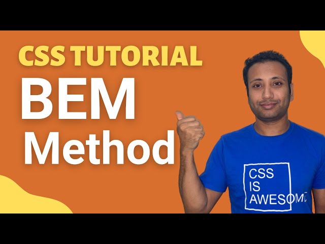 CSS BEM architecture crash course in Bangla