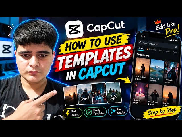 How to Use CapCut Templates 🔥 | CapCut Template Tutorial for Beginners (2026) 