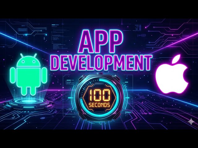 Mobile App Development in 100 Seconds | Learn App Development 🔥