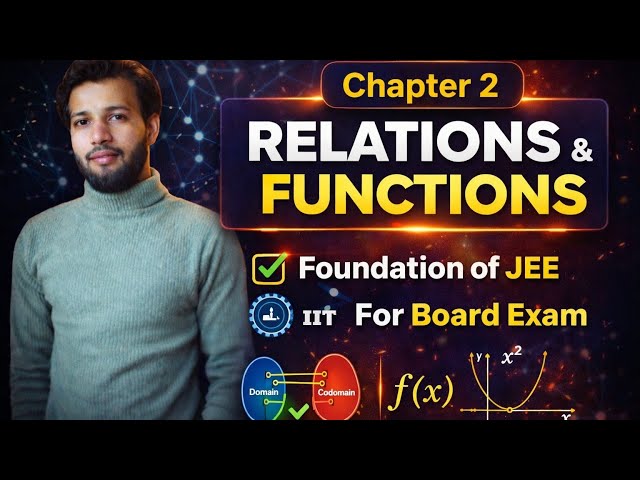 Class 11 Maths Chapter 2 | Relations and Functions | Lecture No. 1 | #video #viral#jeemains26#neet