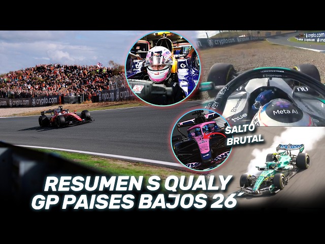 ¡¡RUSSELL se VENGA!! PROBLEMAS ASTON MARTIN, ALPINE BRILLA - RESUMEN S QUALY GP PAISES BAJOS F1 2026