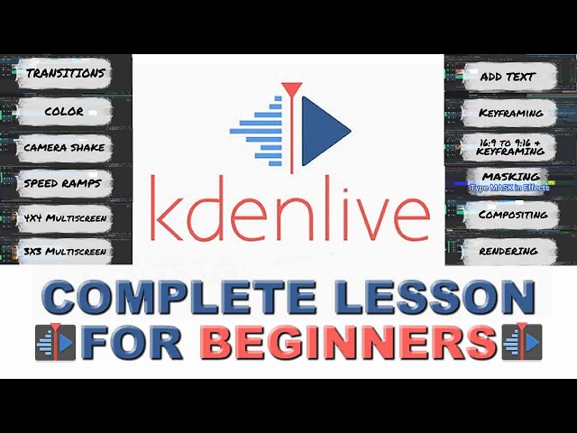 How to Use Kdenlive for Beginners in 2026.  Best Free Video Editor in 2025? #kdenlive #videoediting