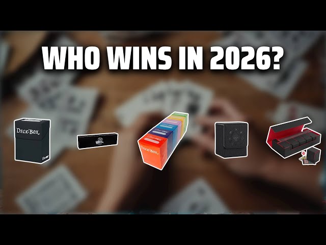 The Top 5 Best Deck Boxes in 2026 - Must Watch Before Buying!