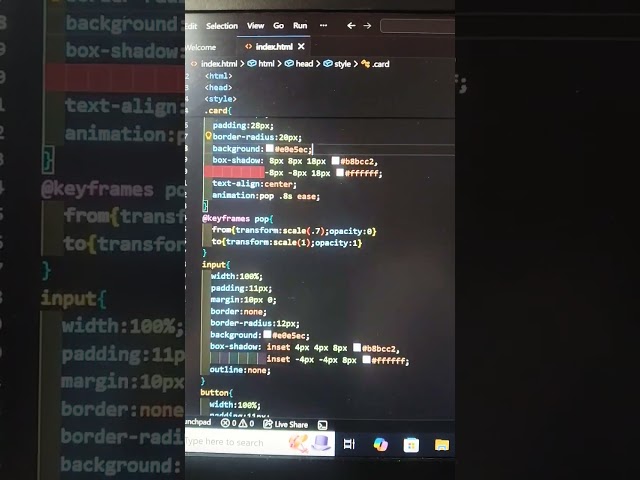 short and simple coding create a sign-in page