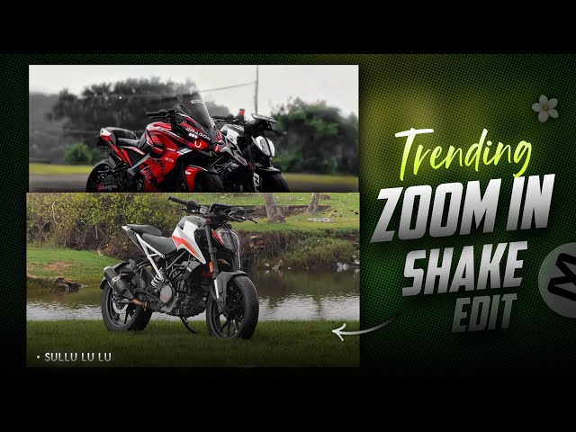 Trending Sullu Luu Luu Zoom In Transition Bike Reels Edit Tutorial In Mobile | CapCut Video Editing✨
