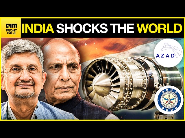 BREAKING: India's New Turbojet Engine Marks a Defence Breakthrough
