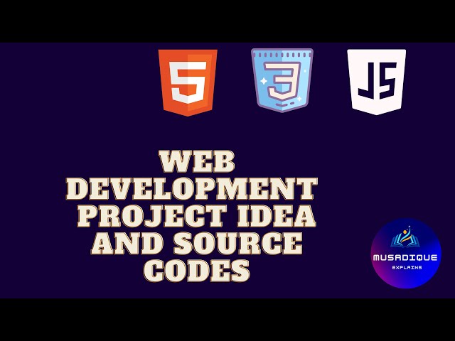 Top Websites of Web Development Projects Ideas with Source Code || HTML | CSS | JavaScript