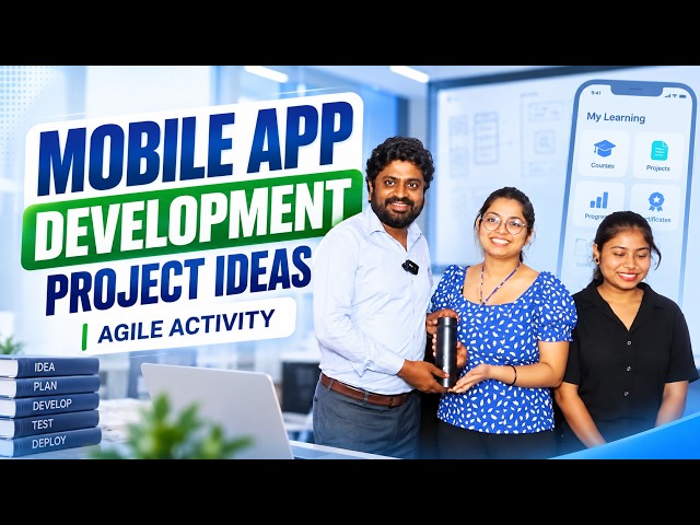Mobile app development project ideas | Agile Activity @4Achievers