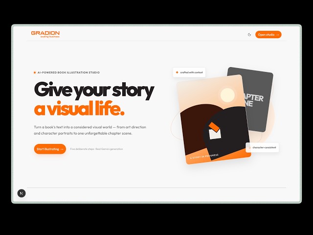 Storybook AI Platform — Gradion Fullstack Developer Take-Home Assessment