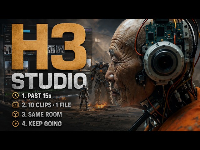 Extend Your Clips and Keep the Room the Same — H3 Studio