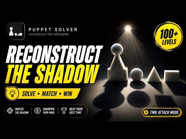 Shadow Puppet Solver Mini Game Project Demo | HTML CSS JavaScript Source Code