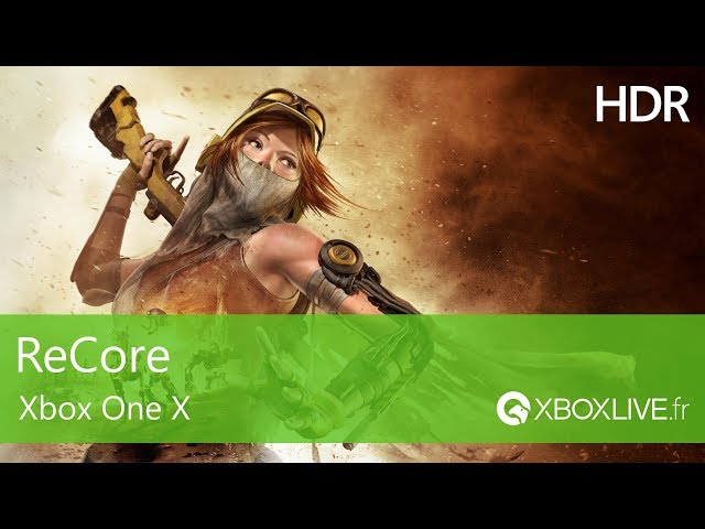 ReCore sur Xbox One X en HDR