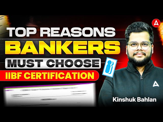 Top Reasons Bankers Must Choose IIBF Certification | Explained by Kinshuk Bahlan