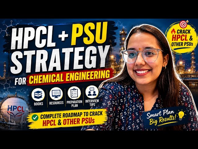 PSU exams preparation strategy for Chemical Engineering Students | A little update about posting 💕