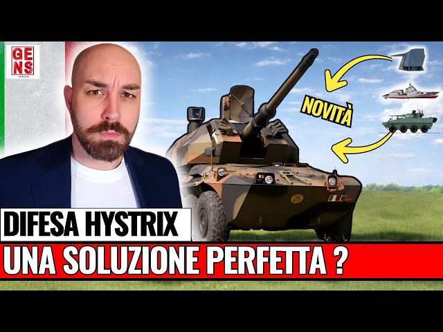 LEONARDO PRESENTS the HYSTRIX REVOLUTION a NEW DEFENSE?