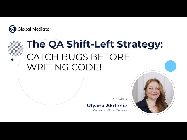 The QA Shift-Left Strategy: catch bugs before writing code