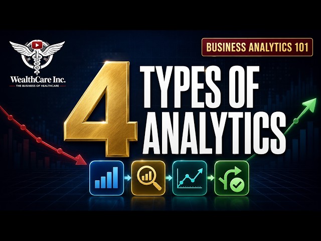 The 4 Types of Data Analytics Explained in 6 Minutes