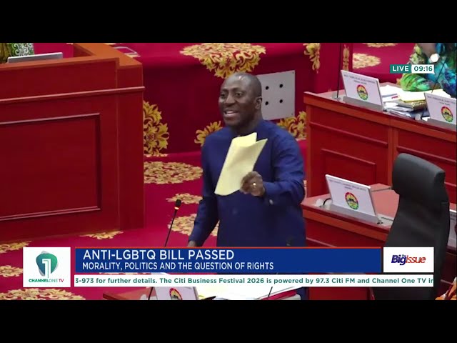 Channel One TV LIVE: Anti-LGBTQ Bill Debate & Accra Floods Crisis | The Big Issue