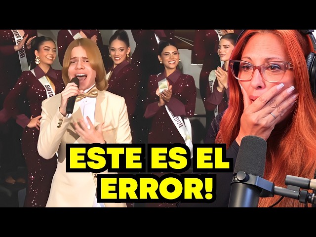 El playback falló y su voz real quedó al descubierto.... ¿de quién fue la responsabilidad?