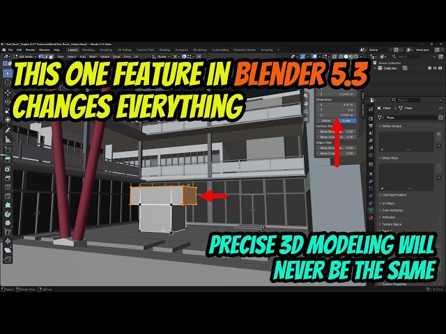 Blender 5.3 Just Got the Feature Everyone Was Asking For - You Won't Need an Add-On Anymore