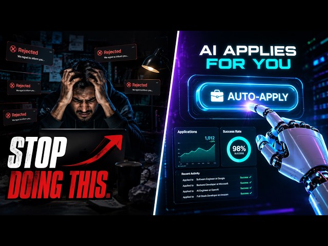 I Built an AI Agent to Auto-Apply to 100+ Developer Jobs | Coding India