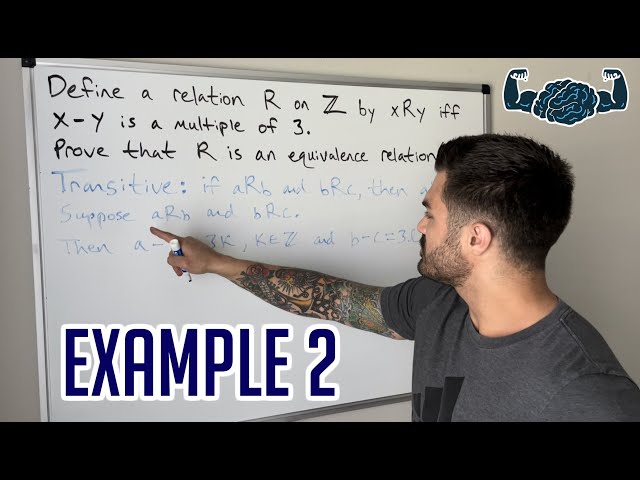 Proving a Relation is an Equivalence Relation | Example 2