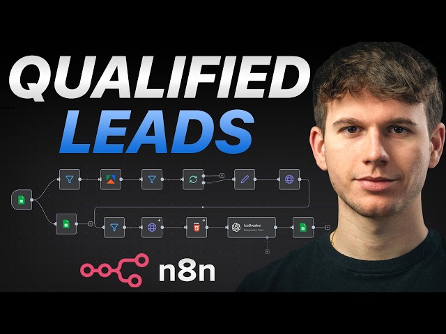 How I Built a Fully Automated Lead Gen System (n8n Tutorial)