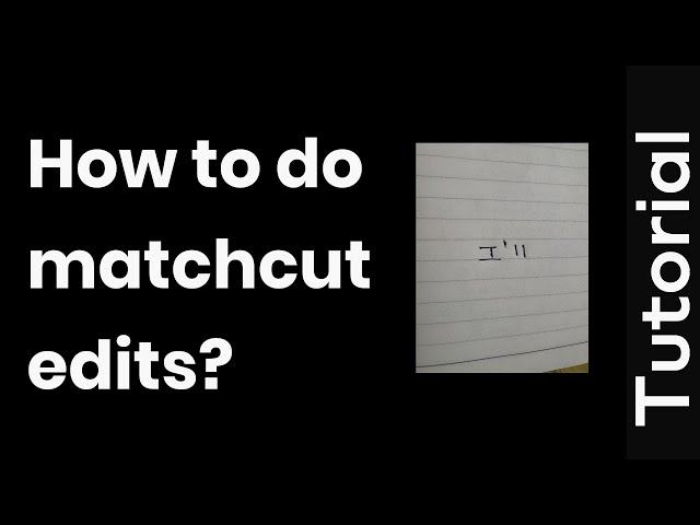 How to do MatchCut edits | Match cut edit Tutorials | Video edit tutorials | Alight Motion