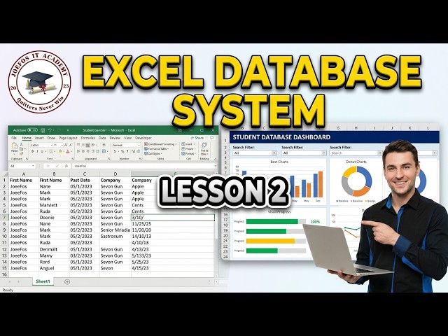 How I Built a Student Database System Lesson 2